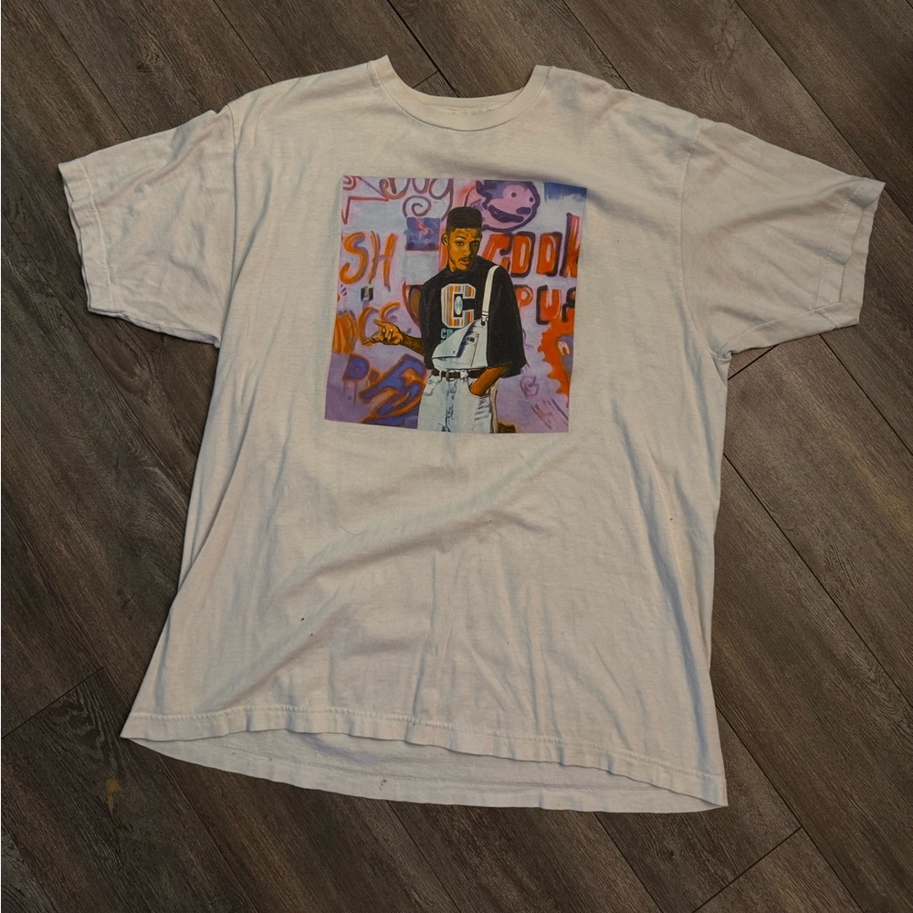 Cross Colours Will Smith graphic tee